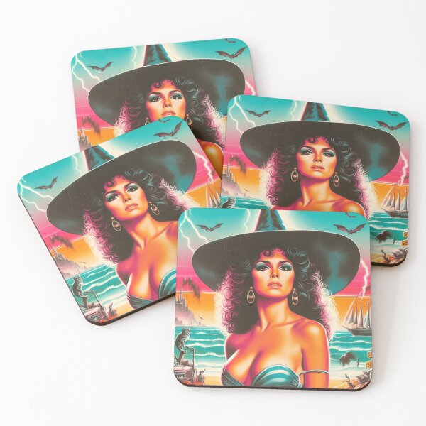 Item preview, Retro Witch Girl designed and sold by PulpVintage.