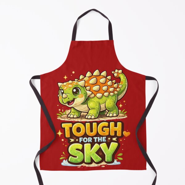 Item preview, Tough for the Sky Dinosaur Shirt – Cute Strong Dino Design for Kids designed and sold by BhumiBliss.