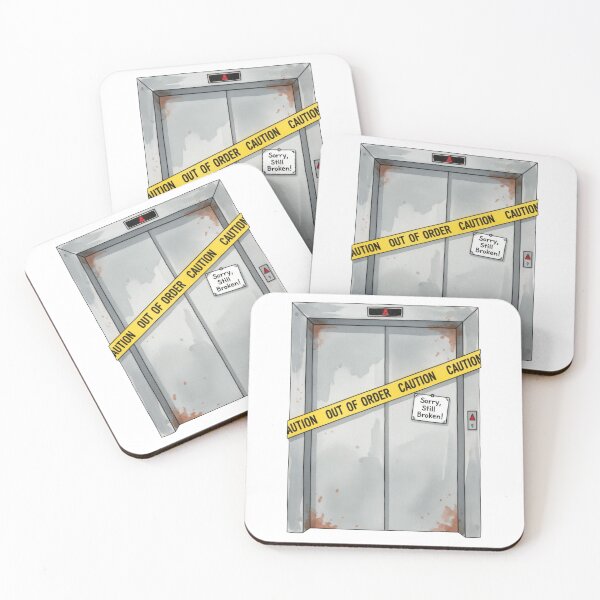 Item preview, Out of Order Elevator The Big Bang Theory designed and sold by Screen Lore.