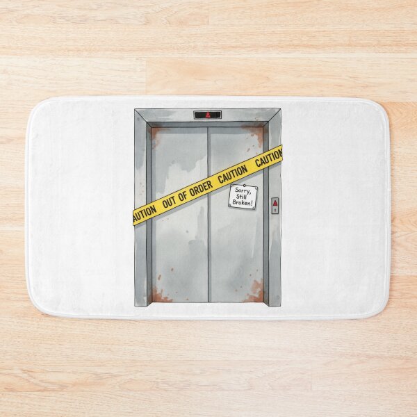 Item preview, Out of Order Elevator The Big Bang Theory designed and sold by Screen Lore.