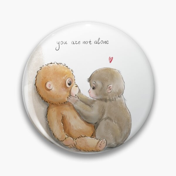 Item preview, Punch the Monkey You Are Not Alone designed and sold by CreativeBu.