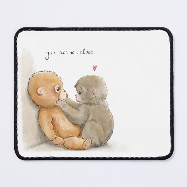 Item preview, Punch the Monkey You Are Not Alone designed and sold by CreativeBu.