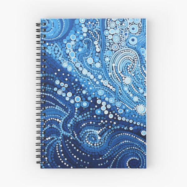 Item preview, Aboriginal Inspired Art - With The Waves of Cold Ocean designed and sold by GrinGalore.