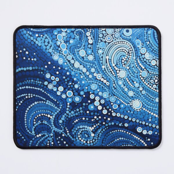 Item preview, Aboriginal Inspired Art - With The Waves of Cold Ocean designed and sold by GrinGalore.
