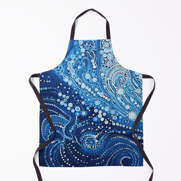 Item preview, Aboriginal Inspired Art - With The Waves of Cold Ocean designed and sold by GrinGalore.