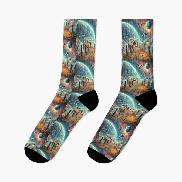 Item preview, Cosmic Pathway – Surreal Space Journey designed and sold by Dogandesighn.