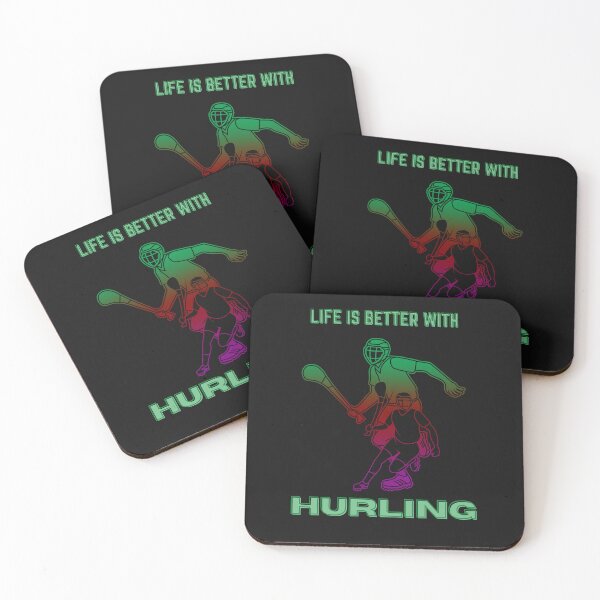 Item preview, Life is Better With Hurling, Irish Hurling, Gaelic Games designed and sold by Urban-Celt.