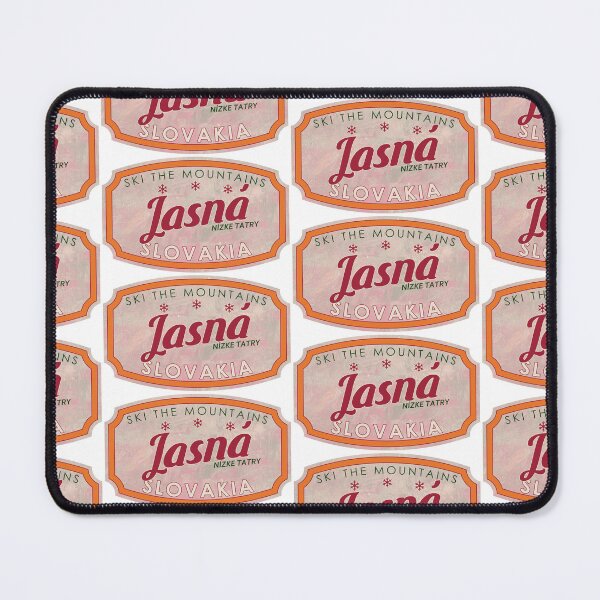 Item preview, Jasná, Slovakia, Nízke Tatry, Ski, textured skiing badge designed and sold by Wanderful-roads.