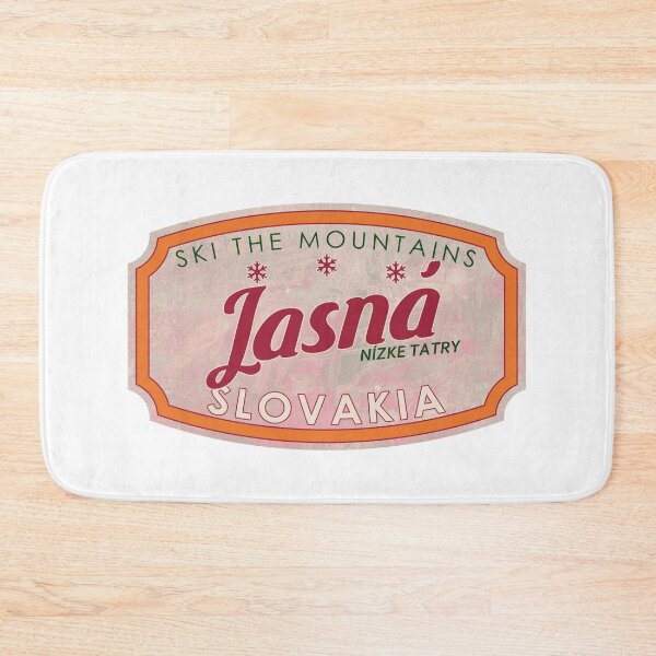 Artikelvorschau, Jasná, Slowakei, Nízke Tatry, Ski, strukturiertes Skiabzeichen entworfen und verkauft von Wanderful-roads.
