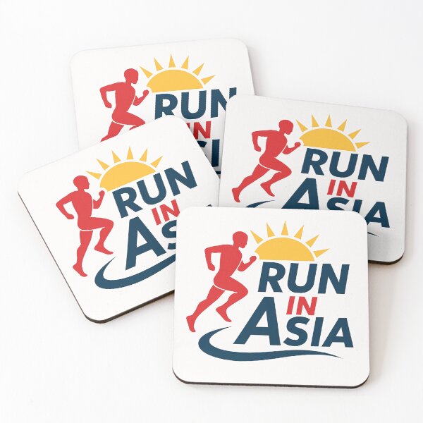 Item preview, Run in Asia Official Logo Marathon Design designed and sold by JustRun.