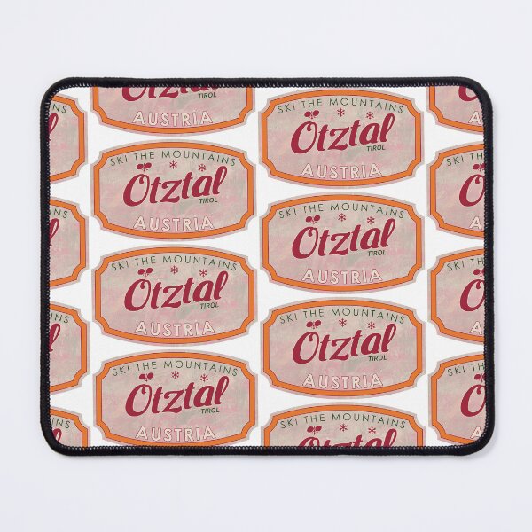 Item preview, Ötztal, Austria, Tirol, Ski, textured skiing badge designed and sold by Wanderful-roads.