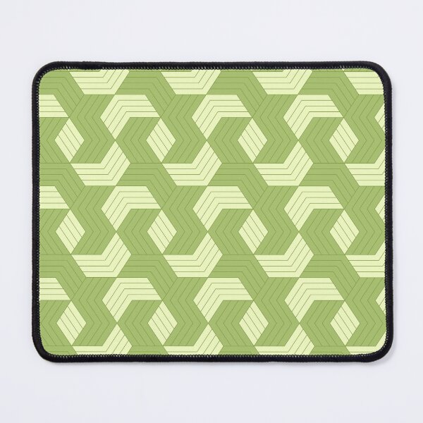Item preview, Refined Green Hive Inspired Motif - Geometric Abstract Pattern - Birthday Gift Ideas designed and sold by RoyalStarsPatts.