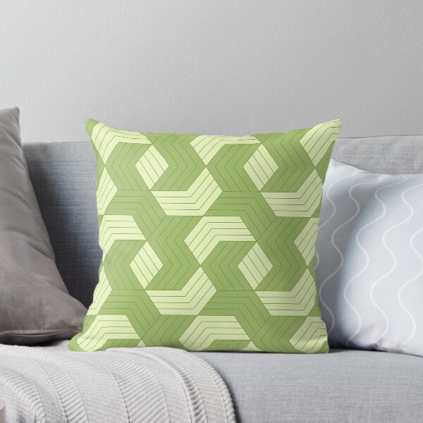 Item preview, Refined Green Hive Inspired Motif - Geometric Abstract Pattern - Birthday Gift Ideas designed and sold by RoyalStarsPatts.