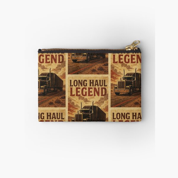 Item preview, Long Haul Legend  Rugged Desert Trucker Art designed and sold by mbmstores.