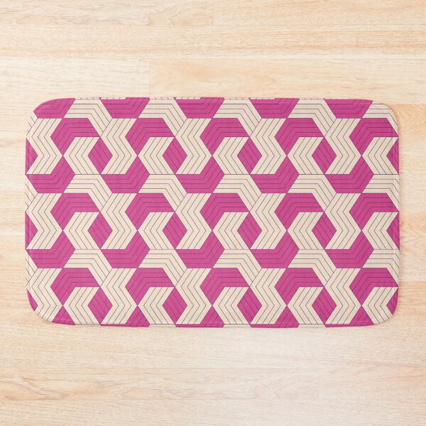 Item preview, Pink Hive Inspired Checkerboard - Geometric Shape Pattern - Birthday Gifts For Girlfriend designed and sold by RoyalStarsPatts.