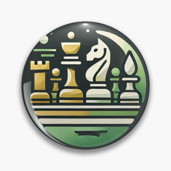 Item preview, Minimalist Chess Art – Abstract King & Queen Strategy Illustration designed and sold by dremneaw.