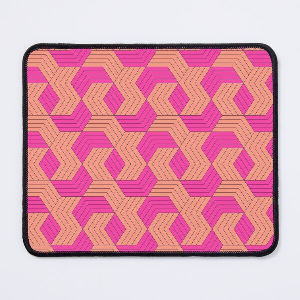 Item preview, Vibrant Pink Beehive Grid - Geometric Shape Pattern - Birthday Gifts For Her designed and sold by RoyalStarsPatts.