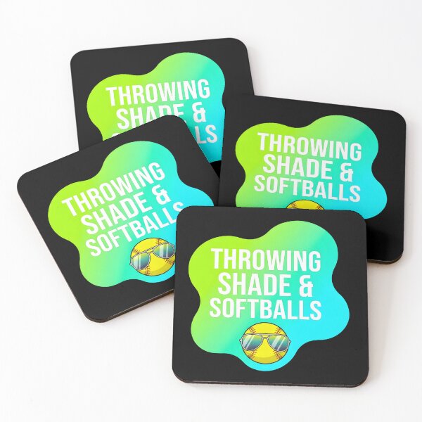 Item preview, Throwing shade and soft balls | Softball designed and sold by SocialStaticz.