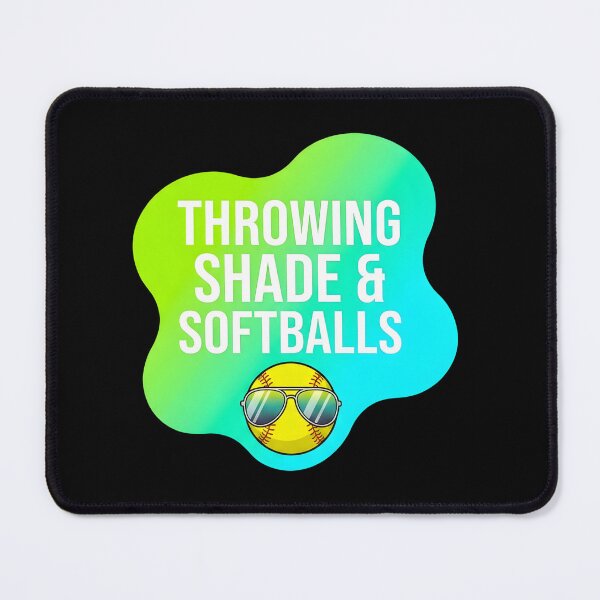 Item preview, Throwing shade and soft balls | Softball designed and sold by SocialStaticz.