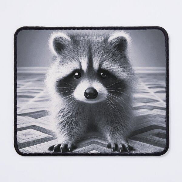Item preview, Whimsical Raccoon – Big Eyes Charm designed and sold by Dogandesighn.