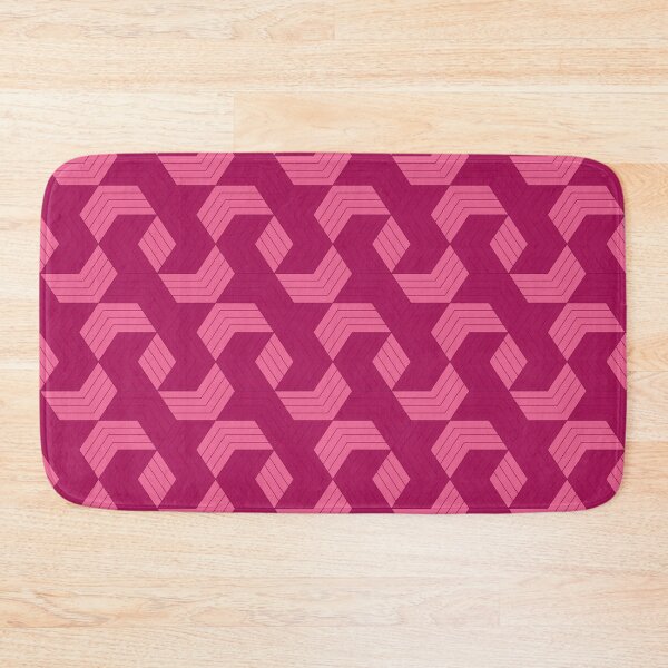 Item preview, Pink Honey Bee Tessellation - Geometric Abstract Pattern - Christmas Gifts For Boyfriend designed and sold by RoyalStarsPatts.