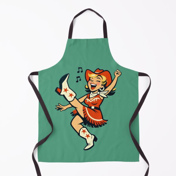 Item preview, Joyful Honky Tonk Cowgirl Retro Country Music designed and sold by SplashTastic.