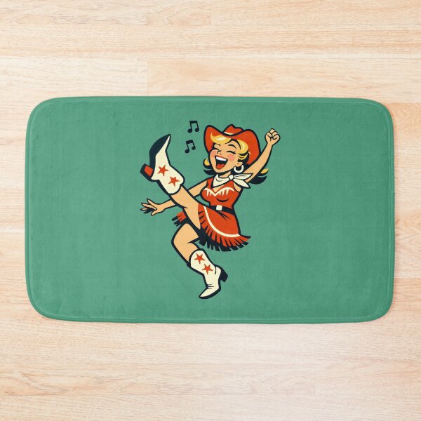 Item preview, Joyful Honky Tonk Cowgirl Retro Country Music designed and sold by SplashTastic.