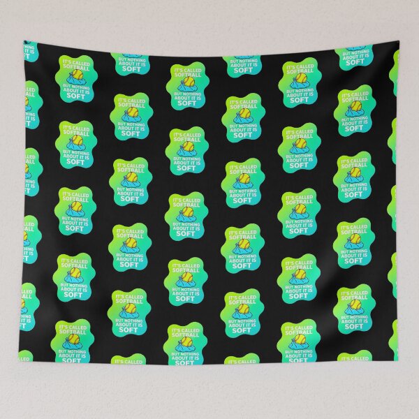 Item preview, It's called softball but nothing about it is soft | Softball designed and sold by SocialStaticz.