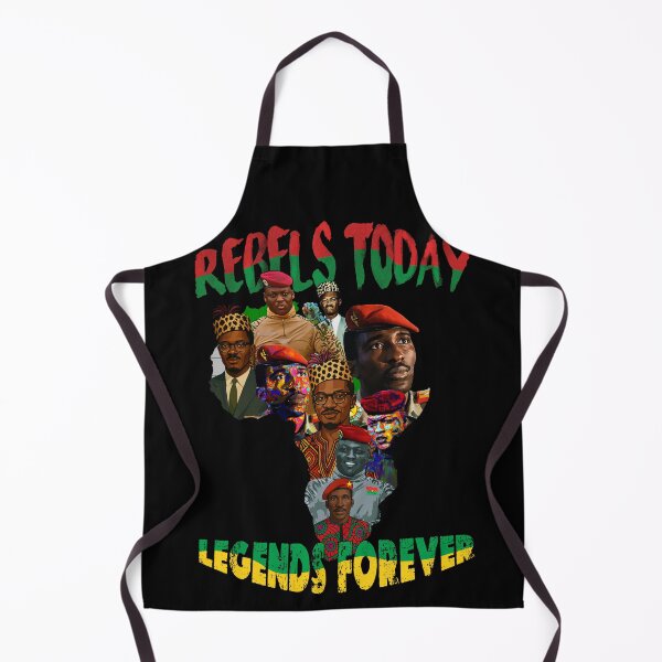 Item preview, Ibrahim Traoré, Thomas Sankara & Patrice Lumumba Pan African Map Collage - Rebels Today Legends Forever designed and sold by Youngkev-arts.
