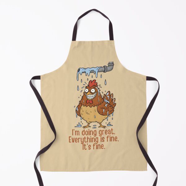 Item preview, Copy of Tired Morning Coffee Chicken - Relatable Humor designed and sold by draft & digital.
