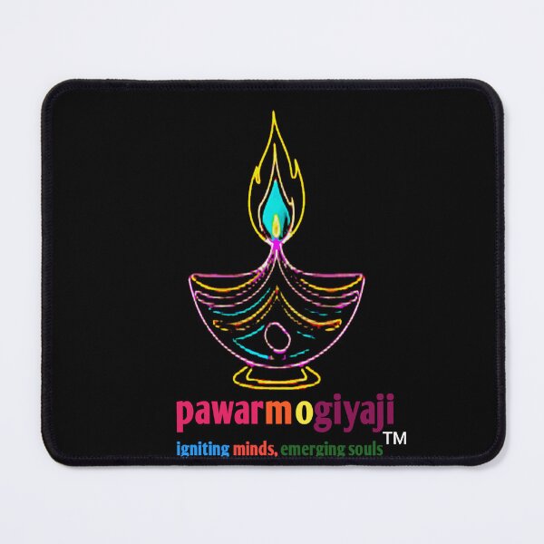 Item preview, Neon Diya - Glowing Spiritual Art by pawarmogiyaji designed and sold by Pawar1999.