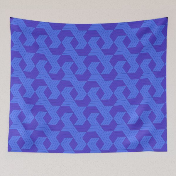Item preview, Old School Hive Inspired Interlocking - Geometric Shape Pattern - Christmas Gifts For Wife designed and sold by RoyalStarsPatts.