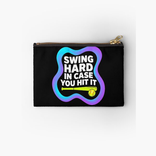 Item preview, Swing hard in case you hit it | Softball designed and sold by SocialStaticz.