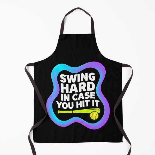 Item preview, Swing hard in case you hit it | Softball designed and sold by SocialStaticz.