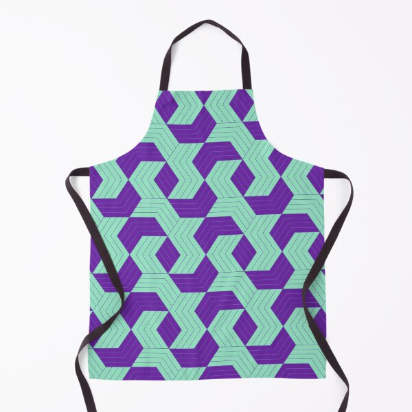 Item preview, Mid Century Hexagon Textile - Geometric Abstract Pattern - Christmas Gifts For Him designed and sold by RoyalStarsPatts.