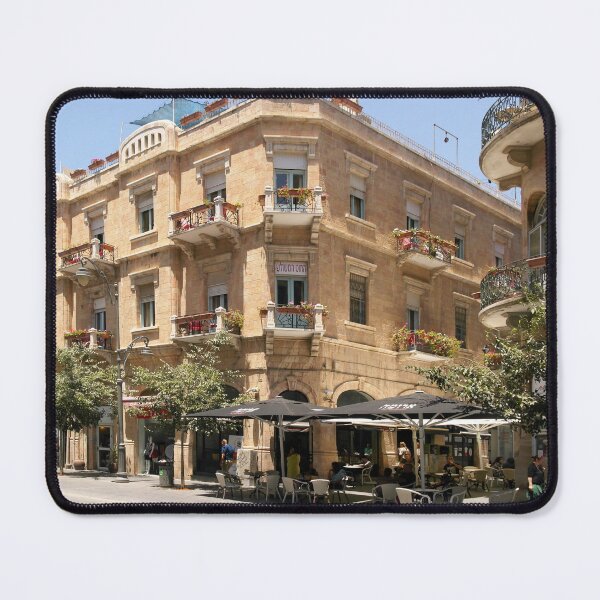 Item preview, Israel, Jerusalem. Café on Jaffa Road. designed and sold by UltraQuirky.
