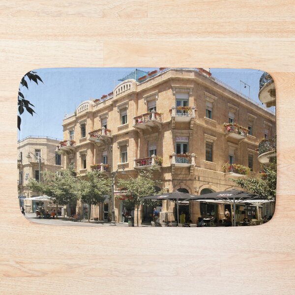 Item preview, Israel, Jerusalem. Café on Jaffa Road. designed and sold by UltraQuirky.