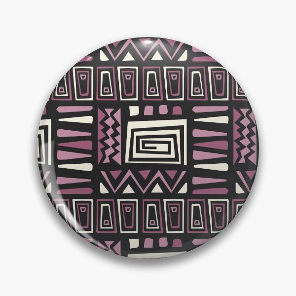 Item preview, Retro Indigenous Tesselation - Ethnic Polynesian Tribal  - Wedding Anniversary Gifts designed and sold by RoyalStarsPatts.