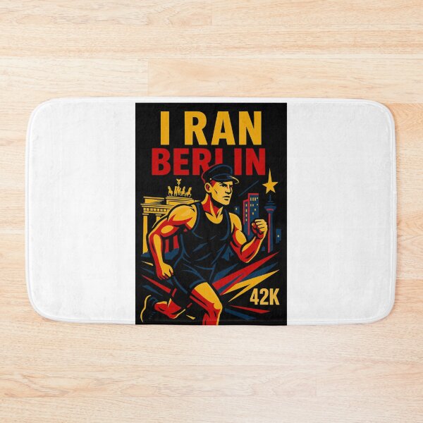 Item preview, I Ran Berlin – Wallbreaker Marathon Edition designed and sold by JustRun.