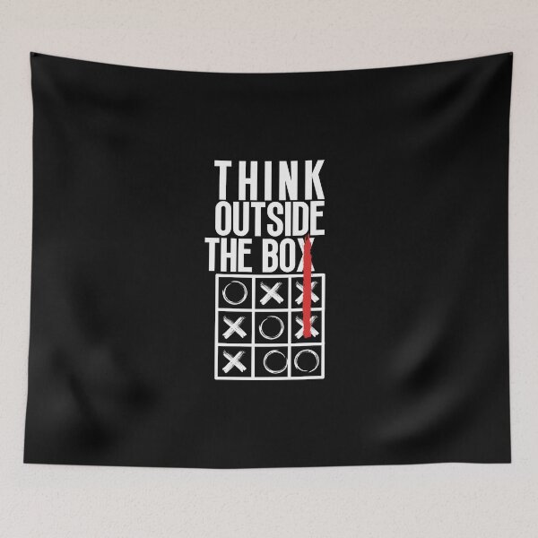 Item preview, Think Outside of the Box designed and sold by Dondonmart.