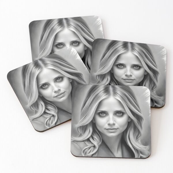 Artikelvorschau, Sarah Michelle Gellar entworfen und verkauft von WorldofCharcoal.