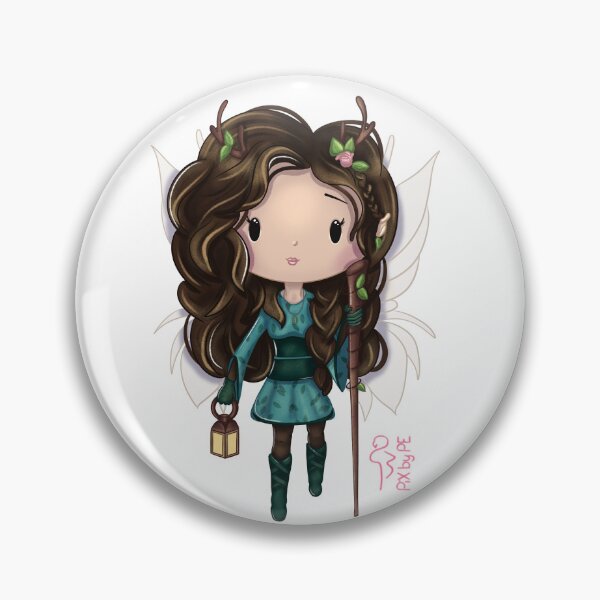 Artikelvorschau, THE WALKER Fee – Chibi Mädchen | Süße Illustration entworfen und verkauft von PiX by PE.