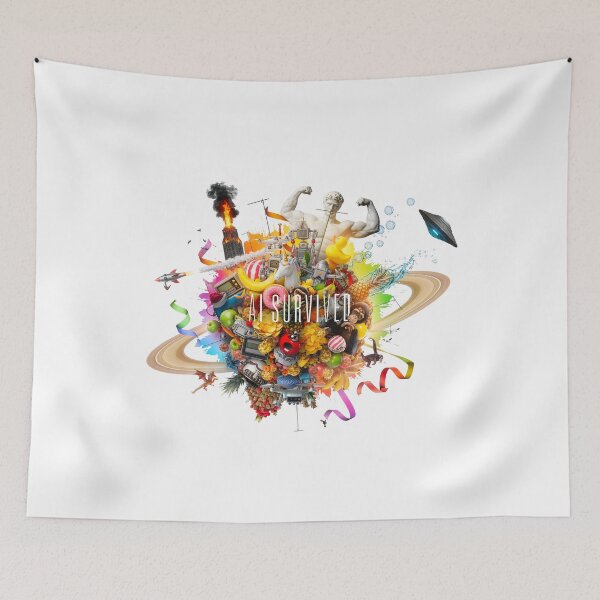 Item preview, AI SURVIVED designed and sold by JujuDesignX.