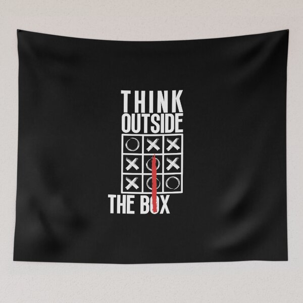 Item preview, Think Outside of the Box designed and sold by Dondonmart.