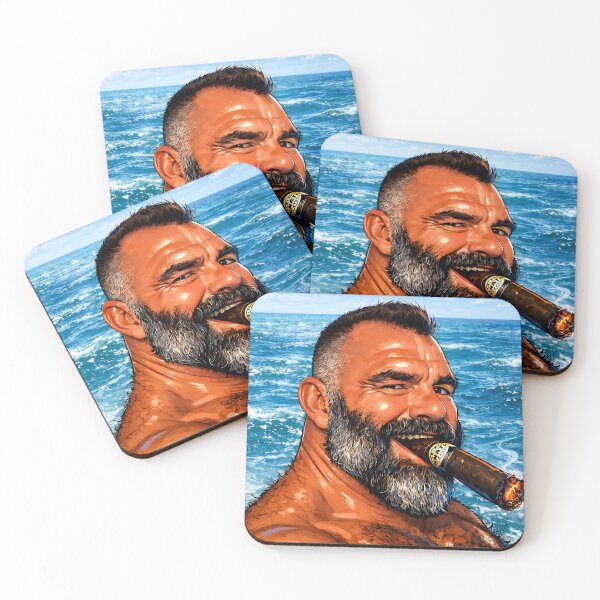 Item preview, Cigar Beach Bear designed and sold by Leatherandsmoke.