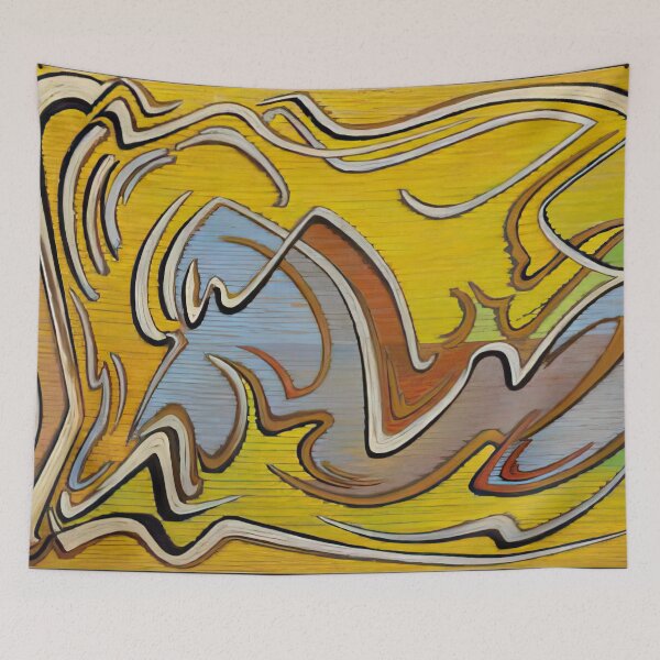 Item preview, calligraph forming 1958   - Lawren Harris  designed and sold by nebelimr.