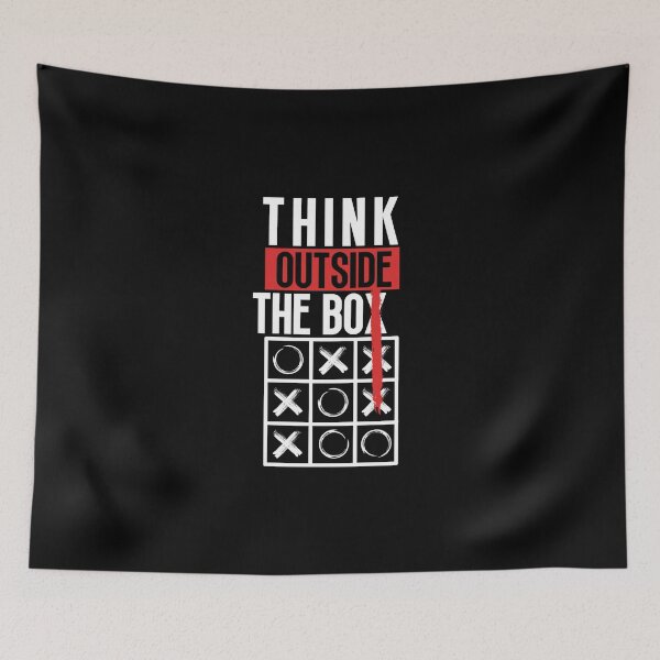 Item preview, Think Outside of the Box designed and sold by Dondonmart.