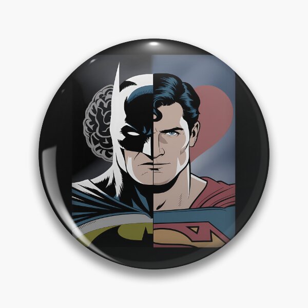 Item preview, Duality Of Batman And Superman designed and sold by Tony031.