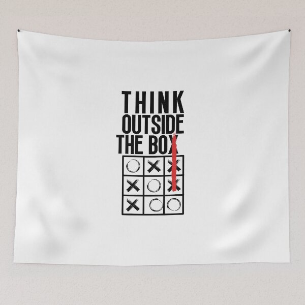 Item preview, Think Outside of the Box designed and sold by Dondonmart.