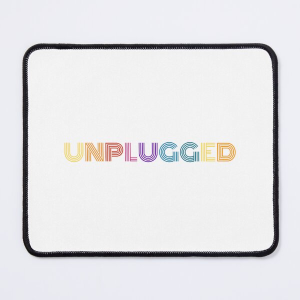 Item preview, Unplugged Retro Design Quote designed and sold by GiraffeandStuff.